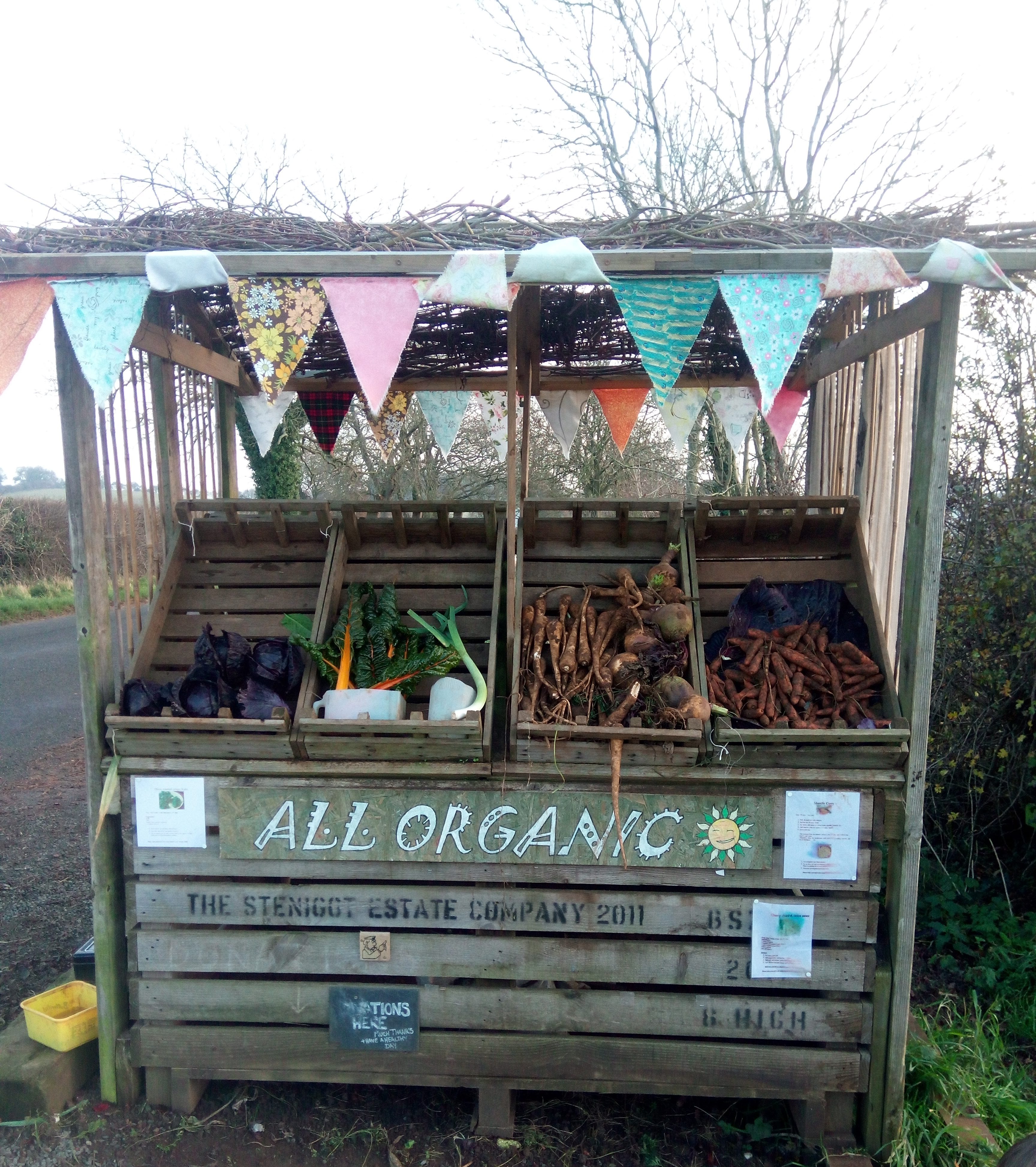 Community gardening in Donington on Bain